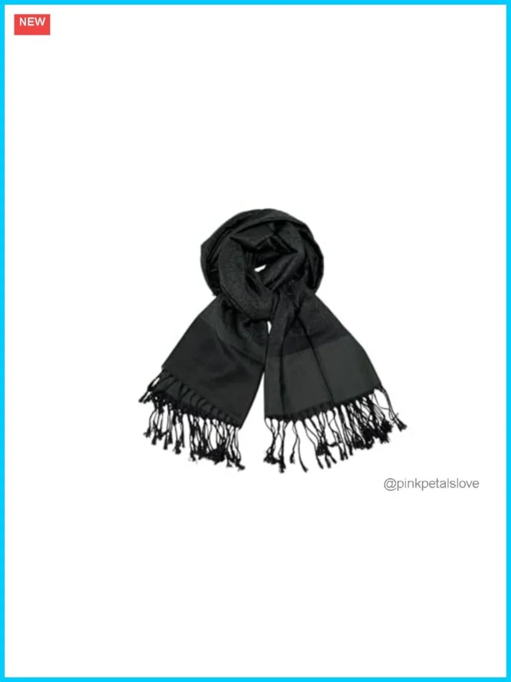 Pashmina Shawl Wrap Reversible Jacquard Wedding Scarf Womens Soft Lightweight